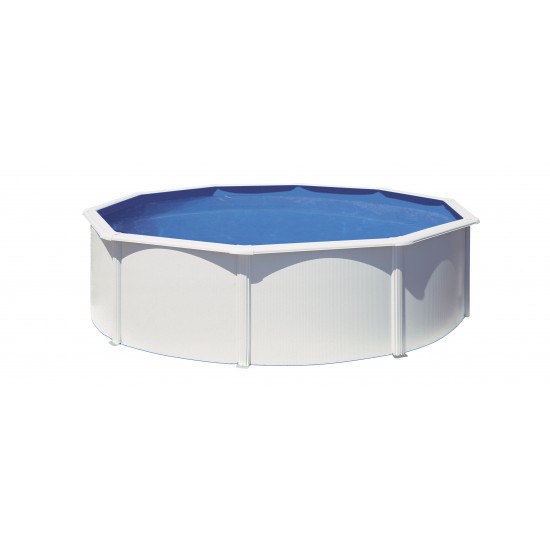 Piscine Ronde Acier - Fidji: Ø 460 x H.120 cm