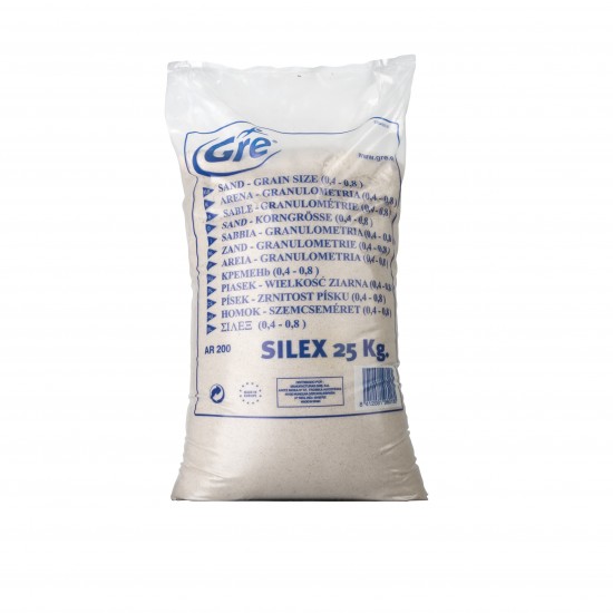 Sable de filtration - Silex 25 kg