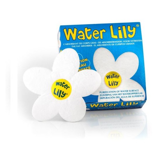 Lot de 6 éponges absorbantes pour skimmer - Water Lily