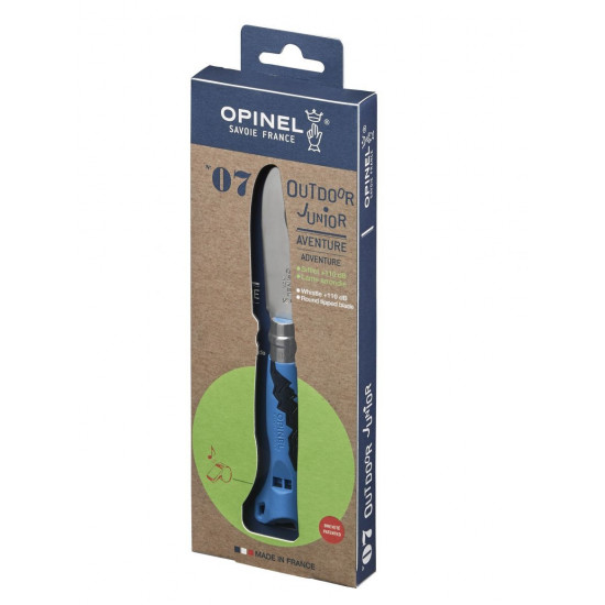 Couteau Opinel - N°7 Outdoor Junior Bleu