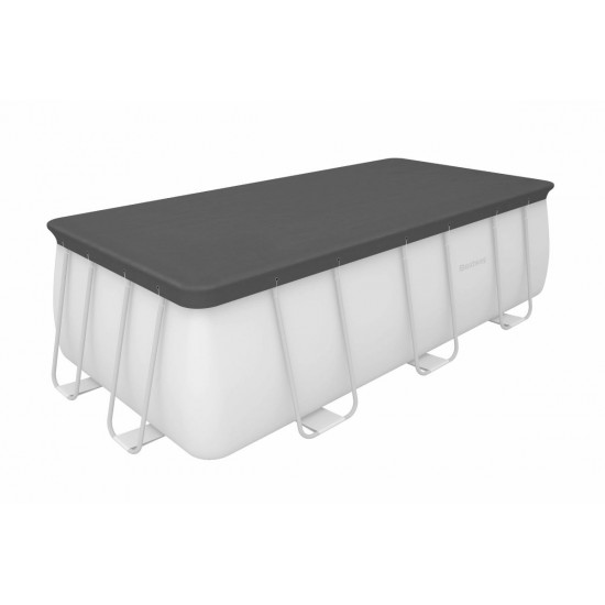 Bâche 4 saisons pour piscine rectangle - L.412 x l.201 cm