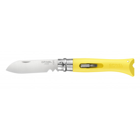 Couteau Opinel - N°9 Bricolage Jaune